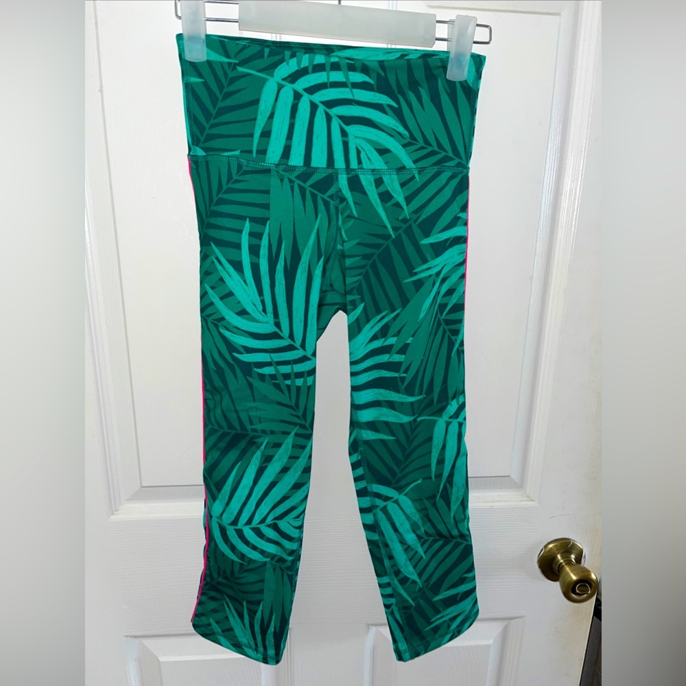 Old Navy Crop Legging XS Tropical